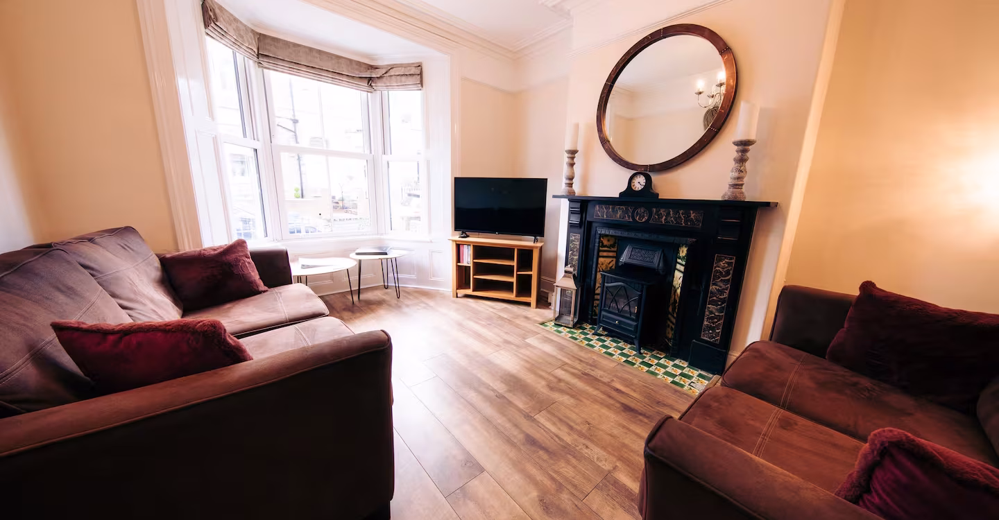 Living Room of Lavender House, Whitby, North Yorks Moors